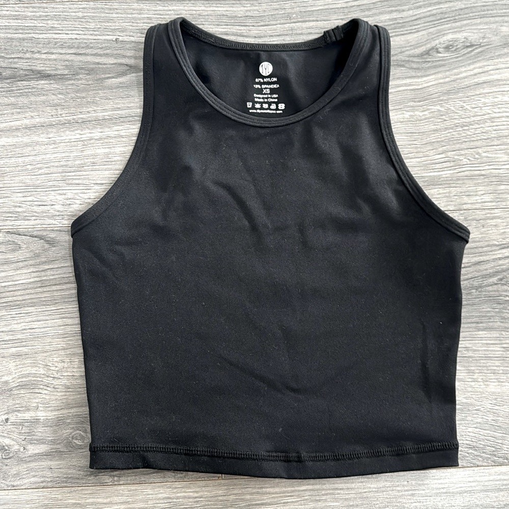 TYC cropped muscle tank XS